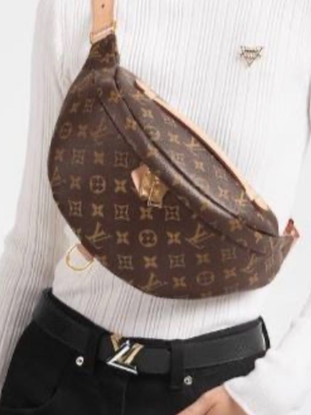Monogram Crossbody Bumbag - Picture 8 of 8